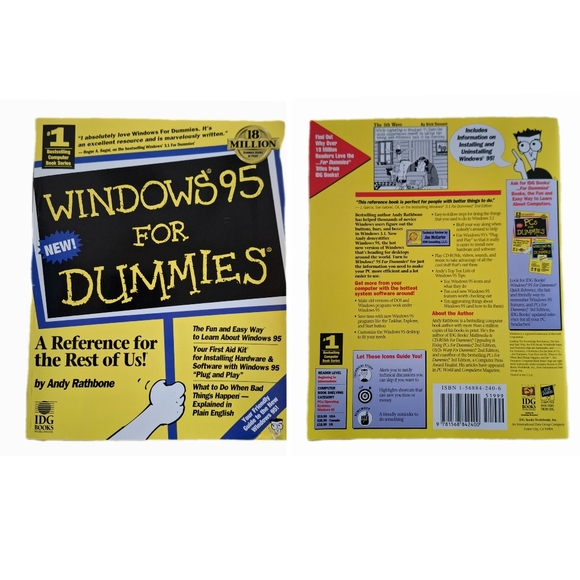Windows 95 for Dummies Reference Guide - Picture 3 of 4